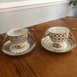 Set of 2 brand new Kent Pottery tea cups